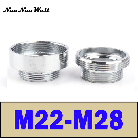 Stainless Steel M22 to M28 Thread Connector Faucet Joints Water Tap Adapter  Water Purifier Accessory Garden Irrigation Parts ► Photo 1/6