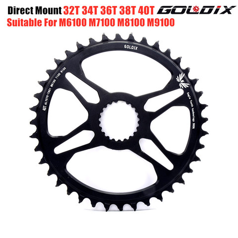 Direct Mount Bike chainring MTB 32T 34T 36T 38T 40T Narrow Wide Bicycle Chainwheel for M6100 M7100 M8100 M9100 12 speed Crankset ► Photo 1/5