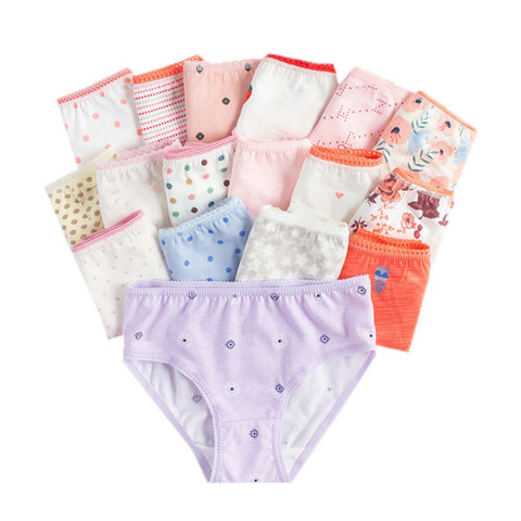 24Pieces/lot) 100% Cotton Girls Underwear Chirdren Briefs Panties Kids  Underwear 2-12 Years - Price history & Review, AliExpress Seller - ChenFa  Store