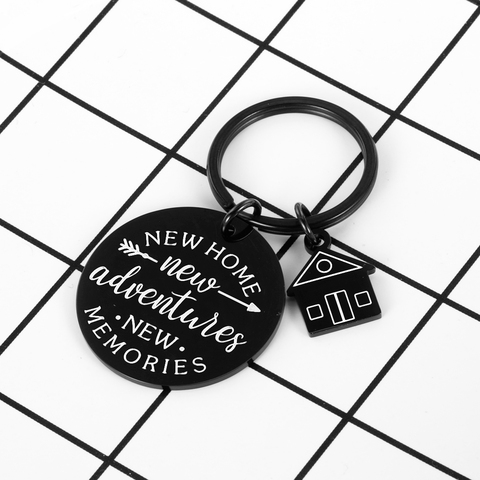 2022 Housewarming Gifts New Home New Adventure Couples Keychain New Home Gift Ideas Husband Wife Christmas Gifts ► Photo 1/6