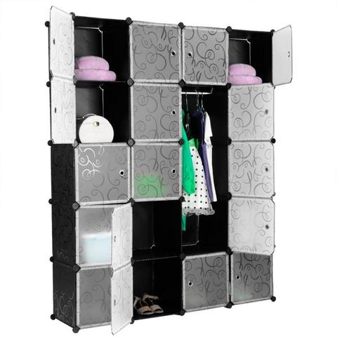 Dropship Cube Storage 12-Cube Closet Organizer Storage Shelves