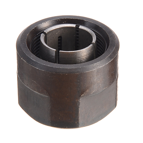 1pc Black Metal Collet Nut Plunge Router Parts 12.7mm Center Hole Diameter 22.5x27mm ► Photo 1/6