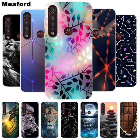 For Motorola Moto G8 Power Case Shockproof Soft silicone TPU Back Cover For Moto G8 Power Lite Phone Cases Case G8 Plus Cartoon ► Photo 1/6