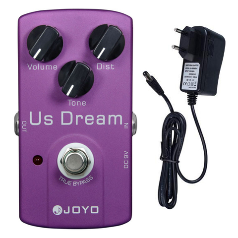 JOYO JF-34 US Dream Guitar Distortion Effects Pedal Single Effect Music Instrument Guitar Gear For Guitar Accessories Musical ► Photo 1/3