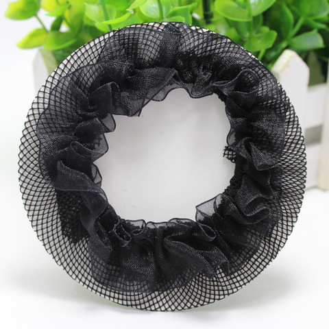 Beautiful Bun Cover Snood Women Hair Net Ballet Dance Skating Crochet Fanchon Rhinestone Styling Headwear Accessories ► Photo 1/6