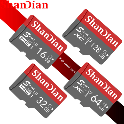 Original smart sd Card Class10 memory card 64 gb 128 gb Mini smart sd flash drive 16gb 32 gb cartao de memoria TF Card For Phone ► Photo 1/6