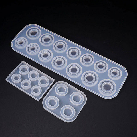 SNASAN finger ring Silicone Mold Resin Mould for jewelry making DIY tool Crafts epoxy resin molds ► Photo 1/6