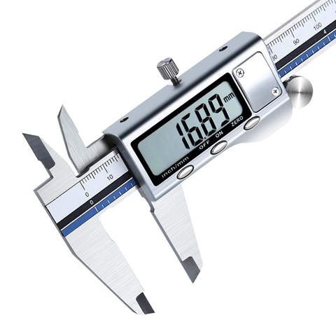 All Metal Stainless Steel Caliper 0-100mm/150mm/200mm/300mm Digital Caliper electronic vernier caliper micrometer gauge Measure ► Photo 1/6