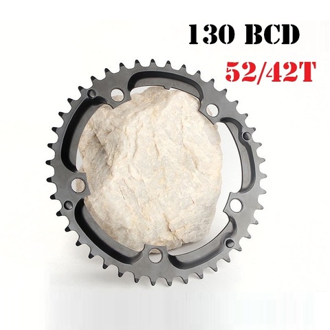 Road Bicycle Folding Bike 130 BCD 52T 42T Chainwheel Double Chainwheel Modification Repair Accessories ► Photo 1/6