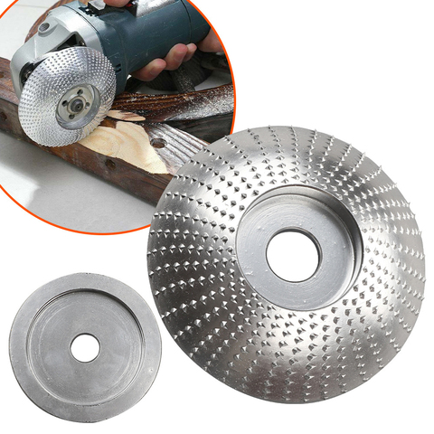 Polishing Angle Grinding Wheel High-Carbon Steel Wood Sanding Carving Shaping Disc Accessories Tool For Woodworking ► Photo 1/6