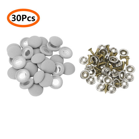 30Pcs Buckles Universal Car Interior Ceiling Cloth Fixing Screw Cap Roof Snap Rivets Retainer Automotive Headliner Repair Button ► Photo 1/6