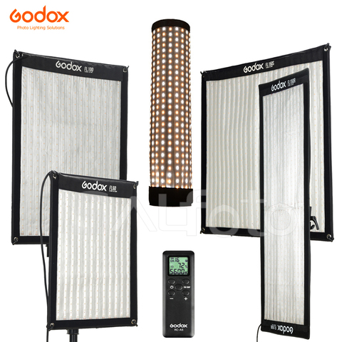 Godox FL150S/FL150R/FL100/FL60 Flexible LED Light Rollable Cloth Lamp 150W/100W/60W APP Remote Control Photo Video Fill Lighting ► Photo 1/6