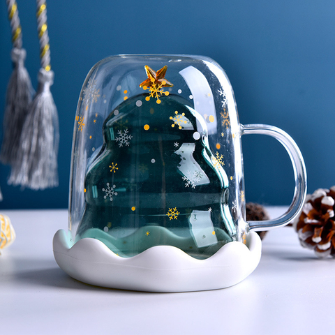 New Creative Christmas Cup High-value Ceramic Cup Mug Cartoon