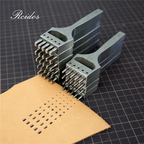 RCIDOS Watch belt flat hole Puncher,,Ellipse Hole/Watchband Round 5hole cutter,Hole Center Distance 6.5mm,3x2/4x2/5x2/5x2.5mm ► Photo 1/6