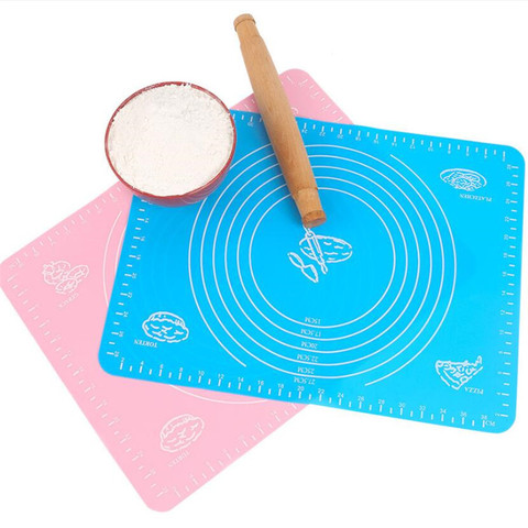 29x26cm Silicone Baking Mat Thickening Flour Rolling Scale Mat Kneading Dough Pad Baking Pastry Rolling Mat Bakeware Liners ► Photo 1/6