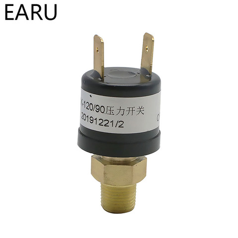 1pc Air Compressor Pressure Control Switch Valve Heavy Duty 90-120 PSI Pressure Sensor Switch Transmitter Transducer Auto Car ► Photo 1/6