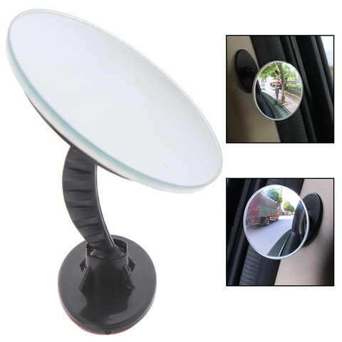 Car 360 Wide Angle Round Convex Mirror Car Side Blind Spot Rear View Mirror ► Photo 1/6