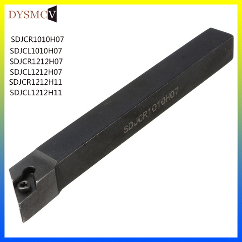 1PC SDJCR1212H11 SDJCR1212H07 SDJCR1010H07 External Turning Tool Holder 93 Degree CNC Lathe Outer Tool ► Photo 1/5