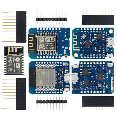 WeMos D1 Mini Pro V3.0 NodeMcu 4MB/16MB Bytes Lua WIFI Internet of Things Development Board Based ESP8266 CH340G Nodemcu V2 ► Photo 1/6