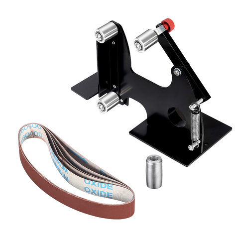 DIY M10/M14 Sanding Belt Adapter Attachment Converting 100/115/125mm Electric Angle Grinder to Belt Sander Wood Metal Working ► Photo 1/6