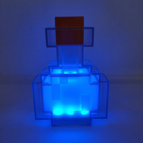 Color Changing Potion Bottle Lights Up and Switches Between 8 Different Colors Shake Control Night Lamp Toy ► Photo 1/6