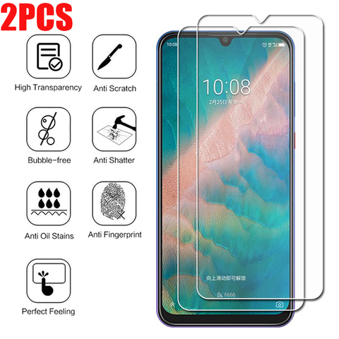2PCS For ZTE Blade A6 Lite A622 V9 V10 Vita L8 20 V2022 Smart A7s 2022 L210 A3 A5 A7 2022  Tempered Glass Protective Screen Film ► Photo 1/6