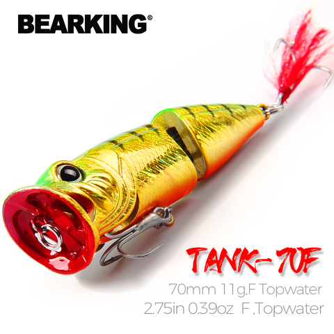 Bearking Retail  2017 good fishing lures minnow,bear king quality professional baits 70mm/11.5g,swimbait jointed bait Crankbait ► Photo 1/6