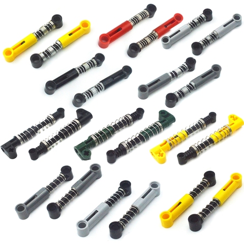 Spring 18404 76138 76537 high-tech MOC Parts soft hard Spring Building Blocks Self-Locking Bricks Shock Absorber Accessories ► Photo 1/6