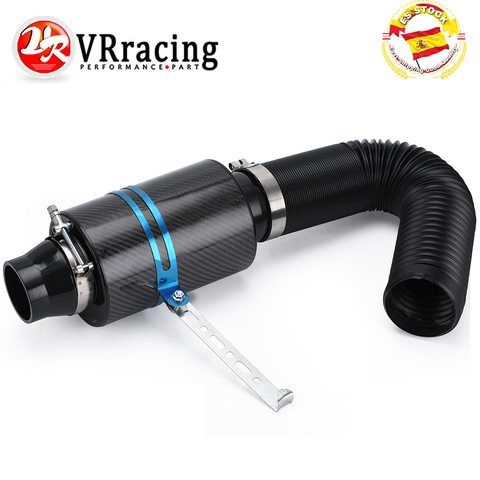 VR - Universal Racing Carbon Fiber Cold Feed Induction Kit Air Intake Kit Air Filter Box Witout Fan VR-AIT13 ► Photo 1/6