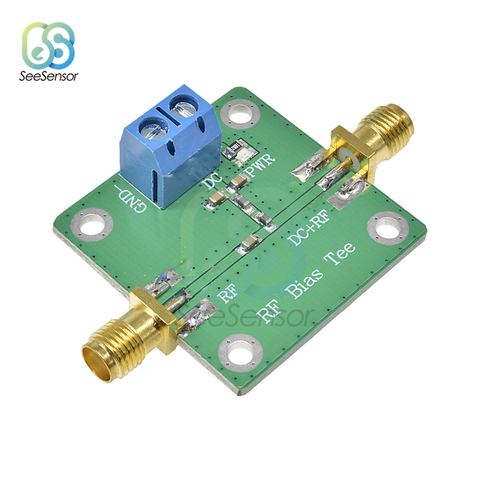 Bias Tee Wideband DC Blocker 10-6000MHz 6GHz for HAM Radio RTL SDR LNA Low Noise Amplifier ► Photo 1/6