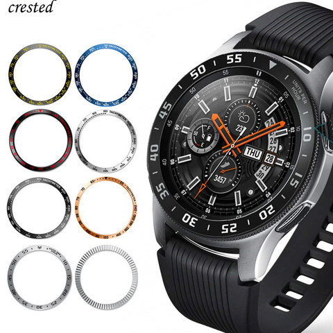 Metal Case For Samsung Galaxy Watch 46mm/42mm cover Gear S3 Frontier/Classic sport Adhesive Cover Bezel Ring Accessories 46/42 3 ► Photo 1/6