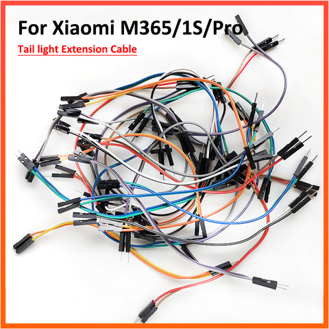 Tail Light Extension Cable For XIAOMI M365 and Pro Electric Scooter Accessories 10inch Tyre Fender Modified Wire ► Photo 1/6