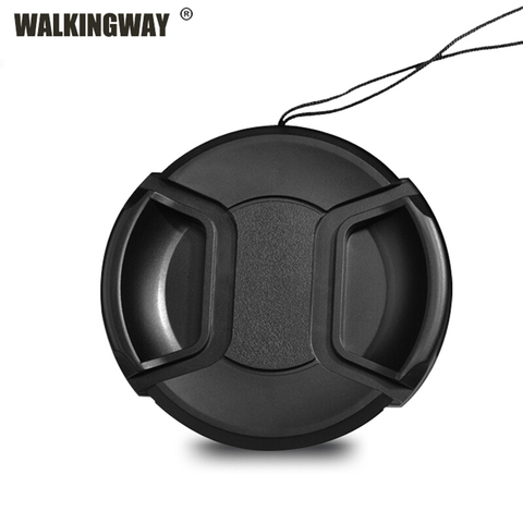 Walkingway Lens Cap Holder 43/49/52/55/58/62/67/72/77/82mm Center Pinch Snap-on Cap Cover Lens Cap Protective Lens Protector ► Photo 1/6