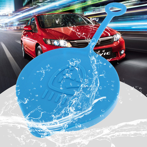55mm Car Windshield Wiper Washer Fluid Reservoir Tank Bottle Cover For Honda CR-V/Civic/Accord/CRX Etc Plastic Car Accessories ► Photo 1/6