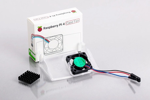 Raspberry Pi 4 Case Fan with Mini Clear PC Material Case ► Photo 1/5