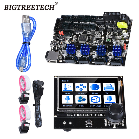 BIGTREETECH SKR MINI E3 V1.2 32Bit Board TFT35 E3 V3.0 Touch Screen TMC2209UART TMC2208 Motor Driver For Ender 3 3D Printer ► Photo 1/6