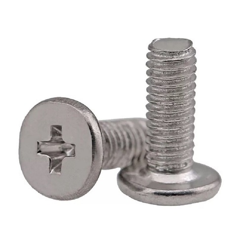 200pcs/lot M2 M2.5 M3 Nickel plated thin edge flat head cross screw CM ► Photo 1/1