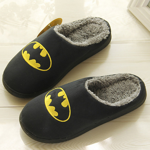 Home slippers women Lovers men Plus size 45 Fur slippers Flock Short plush TPR Warm Funny slippers winter shoes 2022 New ► Photo 1/6