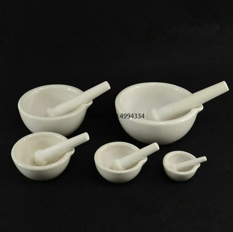 Free shipping 1pc/lot Diameter 60mm to 210mm Laboratory use Porcelain Mortar and Pestle ► Photo 1/2