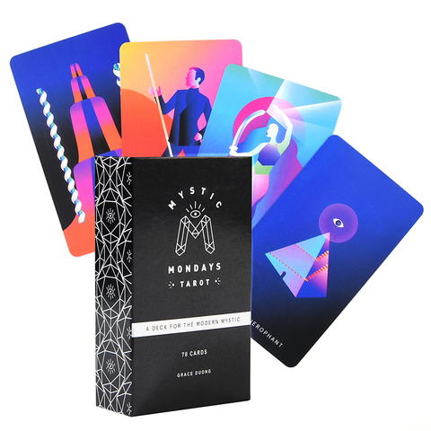 Buy Online Mystic Mondays Tarot A Deck For The Modern Mystic Tarot Cards And E Guidebook Set Card Game Gifts Arcana Tarot Card Set Divinati Alitools