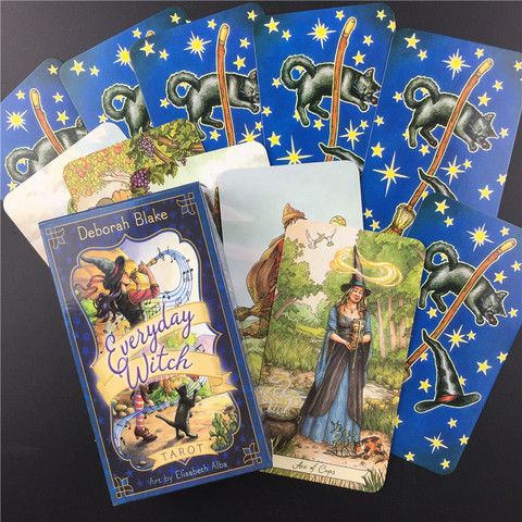 Everyday Witch Tarot Card English Board Game Playing Card Guidance Divination Fate Tarot Deck Cards For Party Entertainment ► Photo 1/6