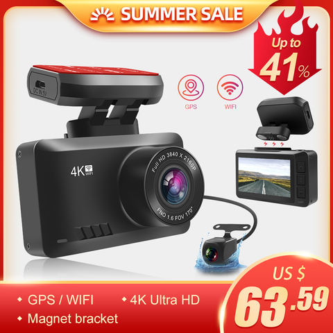 Dash Camera 2160P Full HD 4K 3.0