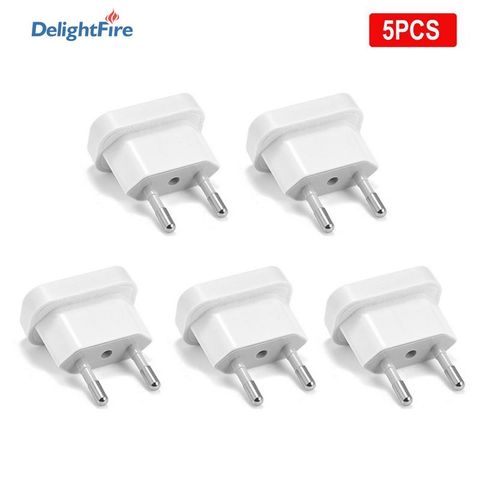 EU Plug Adaptor Electrical 4.0/4.8mm US to EU Plug Converter Sockets US China Travel Adapter EU AC Outlet Wall Socket Adapter ► Photo 1/6