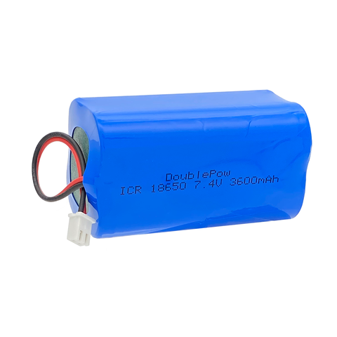 100% original Doublepow  true capacity 7.4v 18650 lithium battery 3600mAh rechargeable battery packs megaphone speaker ► Photo 1/6