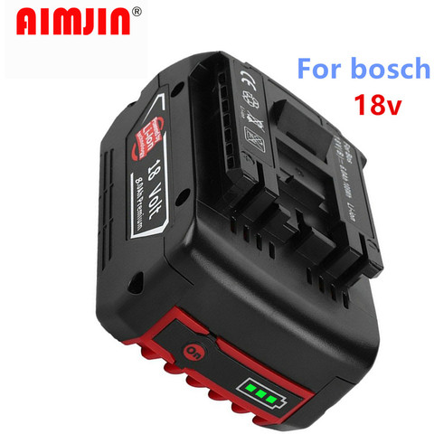 100%Original18V 6.0/8.0/10ah Rechargeable Lithium Ion Battery for Bosch 18V 6.0A Backup Battery Portable Replacement BAT609 ► Photo 1/6