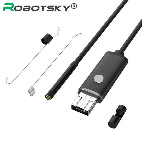 7mm 2 IN 1 USB Endoscope 480P HD Snake Tube Borescope USB Endoscopio  Inspection Micro Camera For PC Smart Phone - Price history & Review, AliExpress Seller - Accessories Online Store