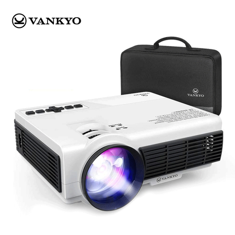 VANKYO mini Projector Support 1920*1080P 170'' Wifi Sync Display Portable Projector Support  TV Stick PS4, HDMI, VGA, TF, AV,USB ► Photo 1/6