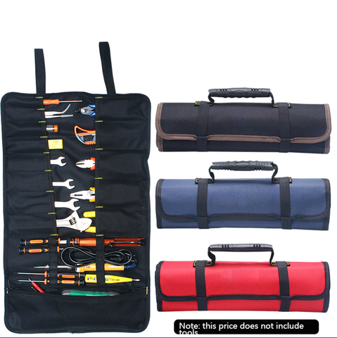Multifunction Oxford Cloth Folding Wrench Bag Tool Roll Storage Portable Case Organizer Holder Pocket Tools Pouch ► Photo 1/6