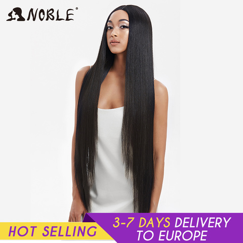 Noble Cosplay Wigs For Black Women Straight Synthetic Lace Front Hair 38 Inch Ombre Lace Front Wig Cosplay Blonde Lace Front Wig ► Photo 1/6