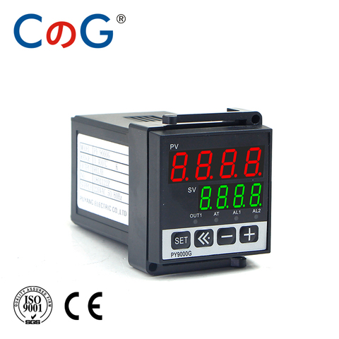 CG PY9000G 48*48mm Choice of Fahrenheit OR Celsius K Type Single Input 220V 1200 Degree Programmable PID Temperature Controller ► Photo 1/6